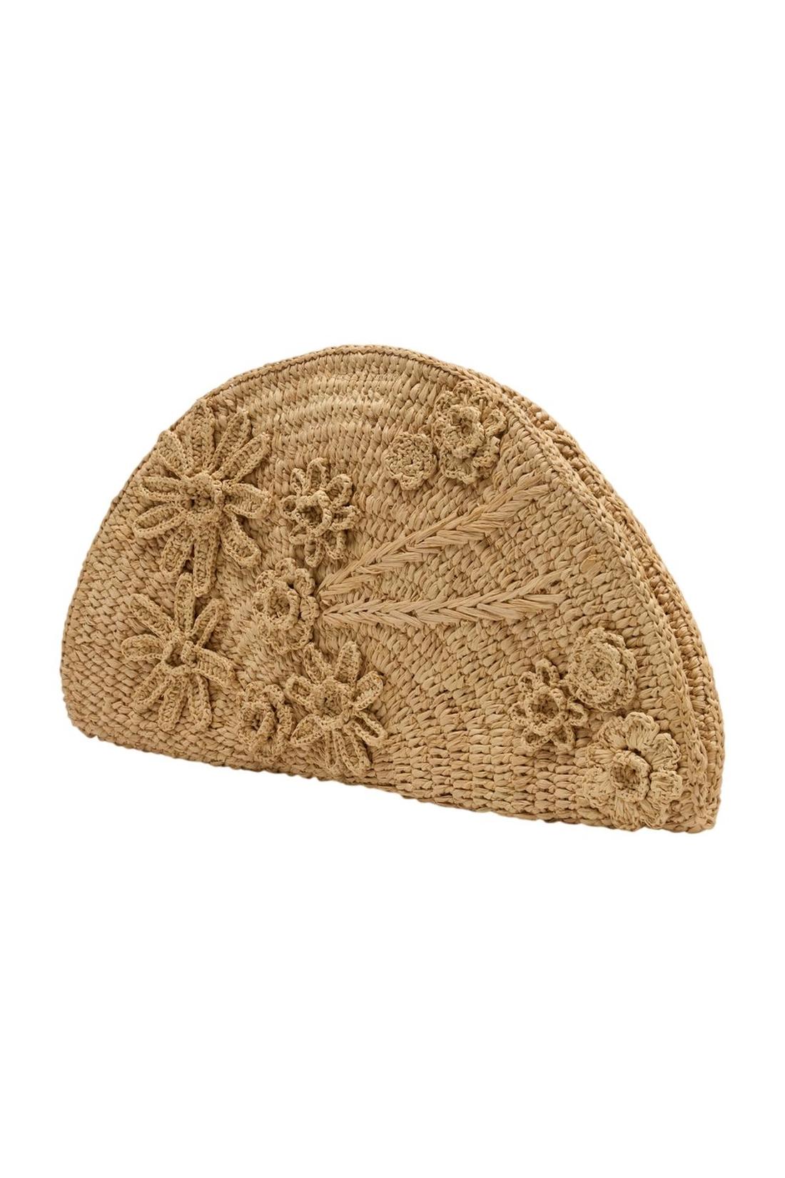 Clutch - Vanessa Bruno - Raphia - Beige