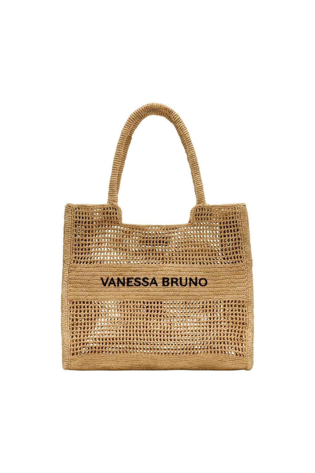 Einkaufskorb Gm - Vanessa Bruno - Raphia - Beige