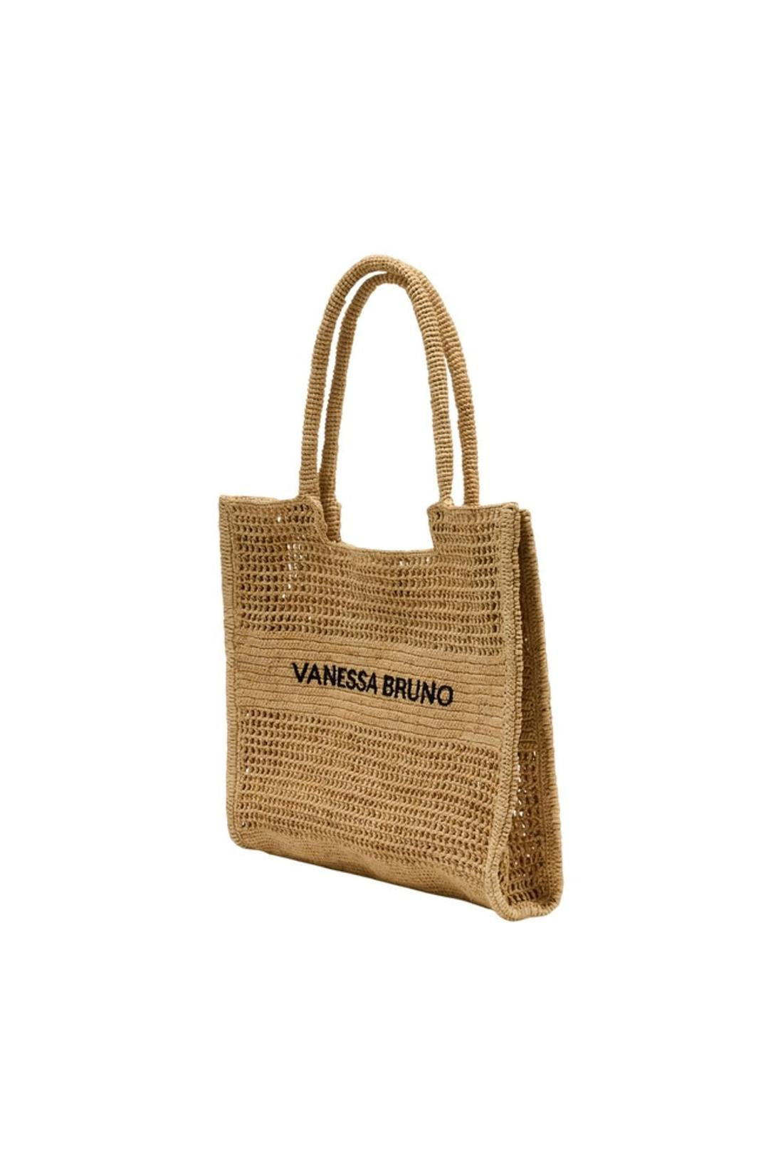 Einkaufskorb Gm - Vanessa Bruno - Raphia - Beige