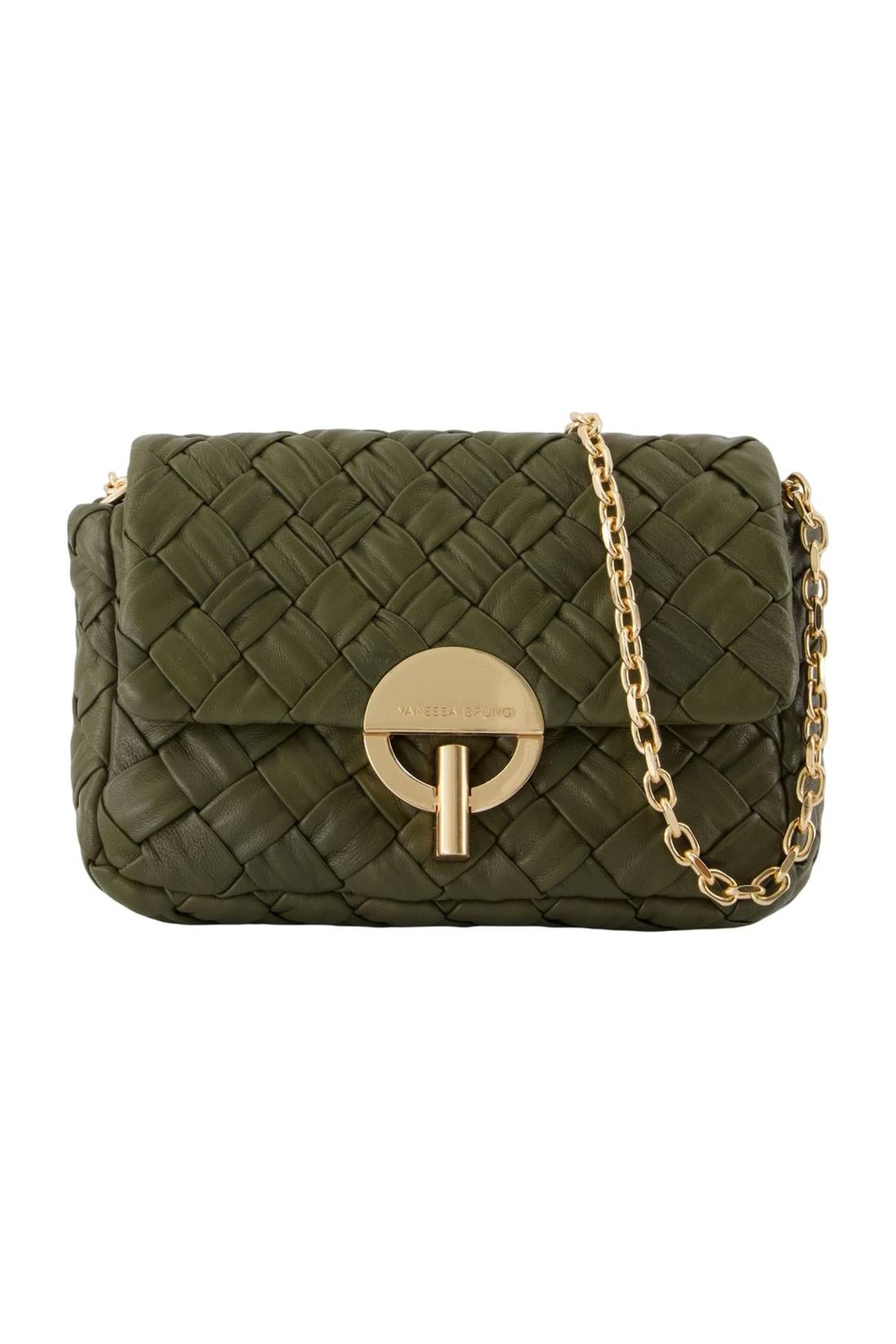 Vanessa Bruno-Nano Moon Schultertasche - Vanessa Bruno - Leder - Braun-Taschen-Black-Deal-Outlet-by-ARCHIVIST