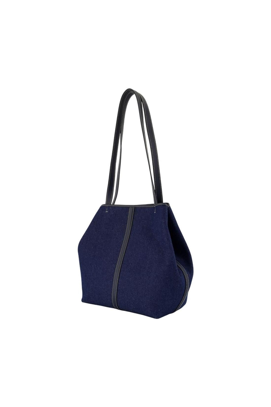 Vanessa Bruno-Einkaufstasche Pm - Vanessa Bruno - Baumwolle - Violett-Taschen-Black-Deal-Outlet-by-ARCHIVIST