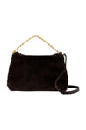 Vanessa Bruno-Schultertasche Daily Chain Gm - Vanessa Bruno - Synthetik - Braun-Taschen-Black-Deal-Outlet-by-ARCHIVIST
