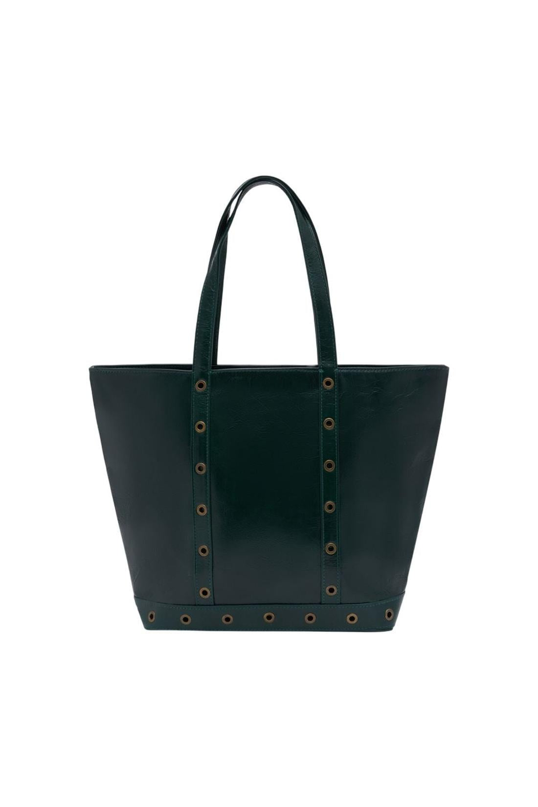 Vanessa Bruno-Cabas M Zippe - Vanessa Bruno - Leder - Grün-Taschen-Black-Deal-Outlet-by-ARCHIVIST