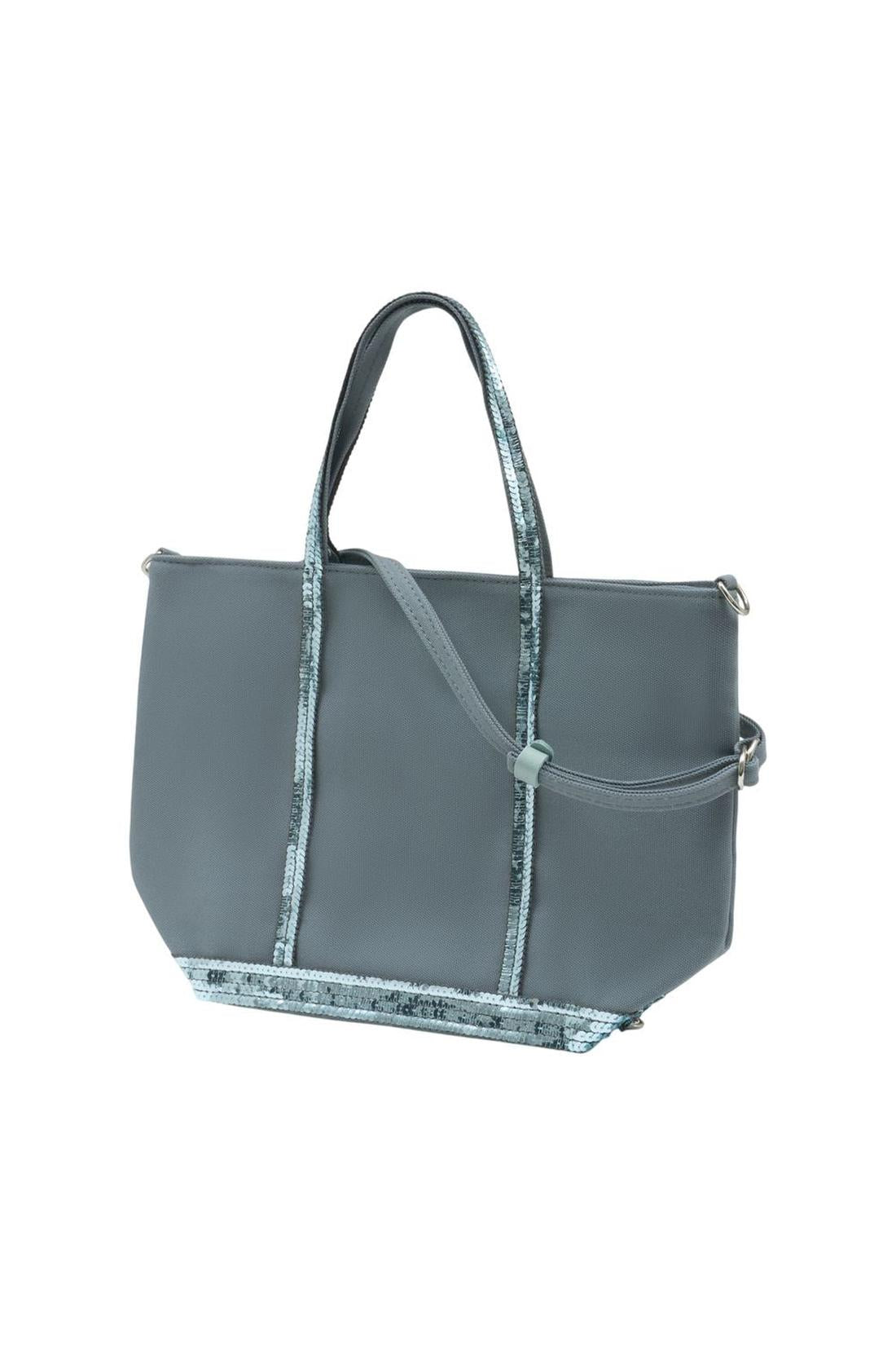 Einkaufstasche S - Vanessa Bruno - Baumwolle - Blau-Taschen-Vanessa Bruno-ARCHIVIST