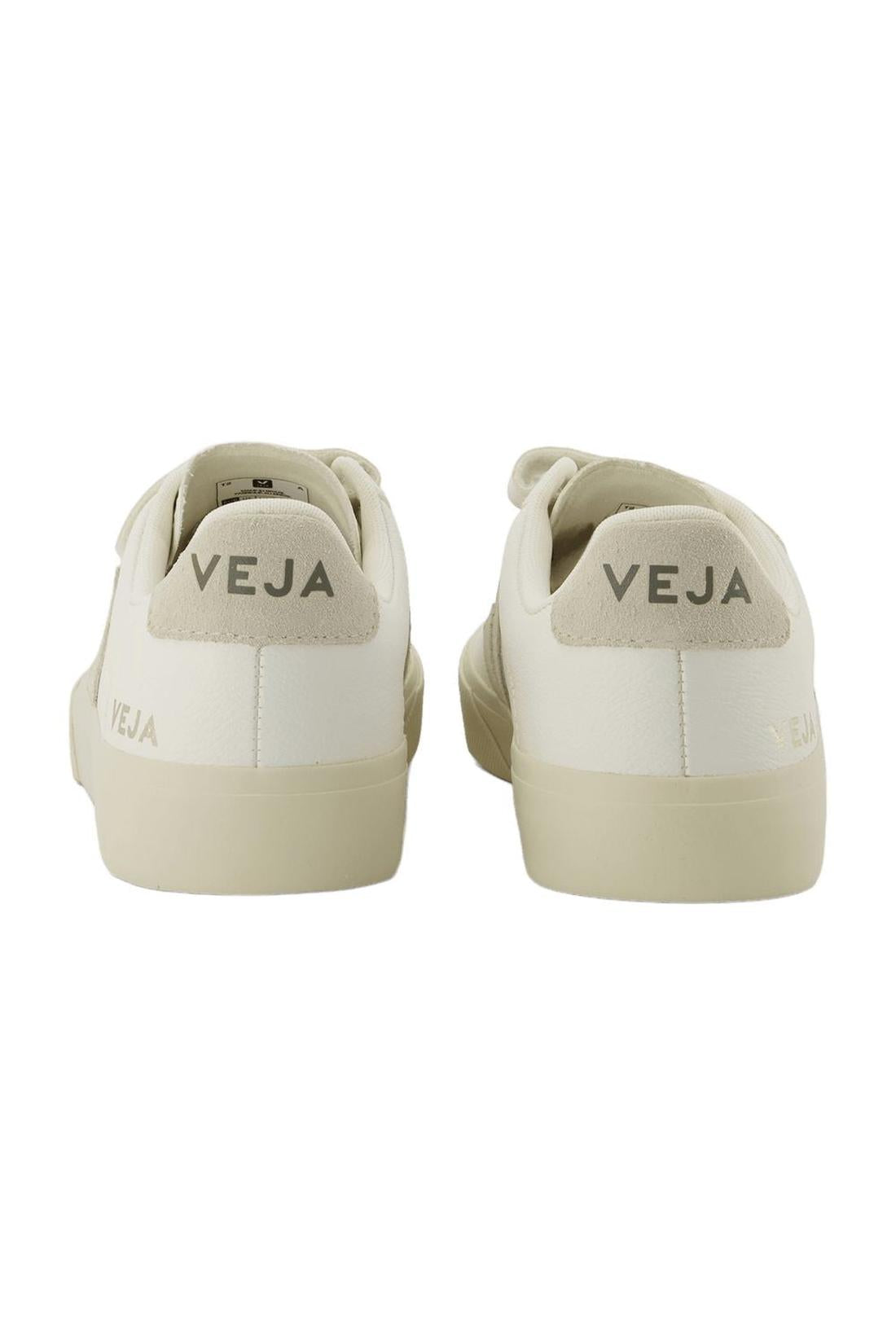 Recife Logo Sneakers - Veja - White/Beige - Leather