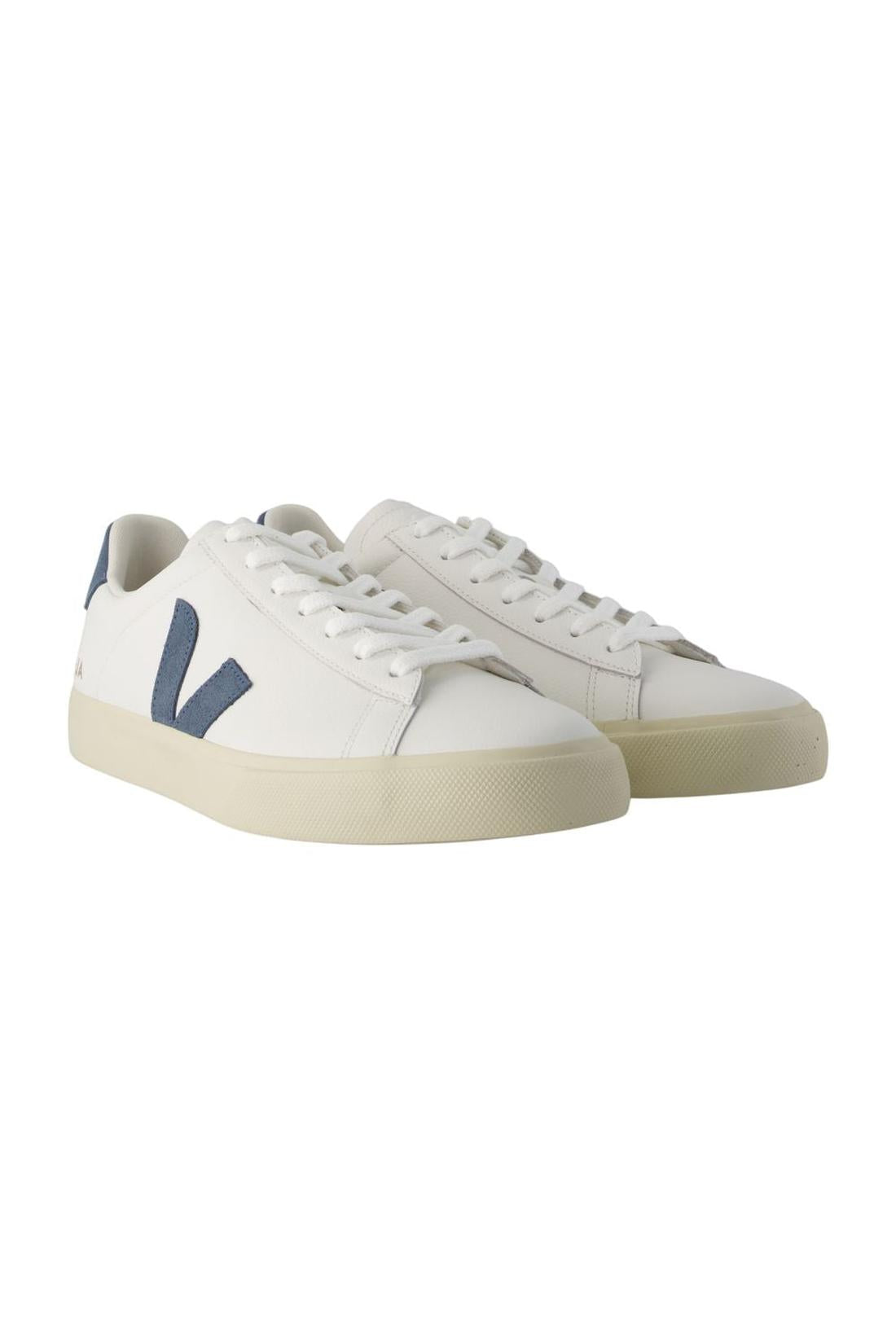 Sneakers Campo - Veja - Leder - Weiß