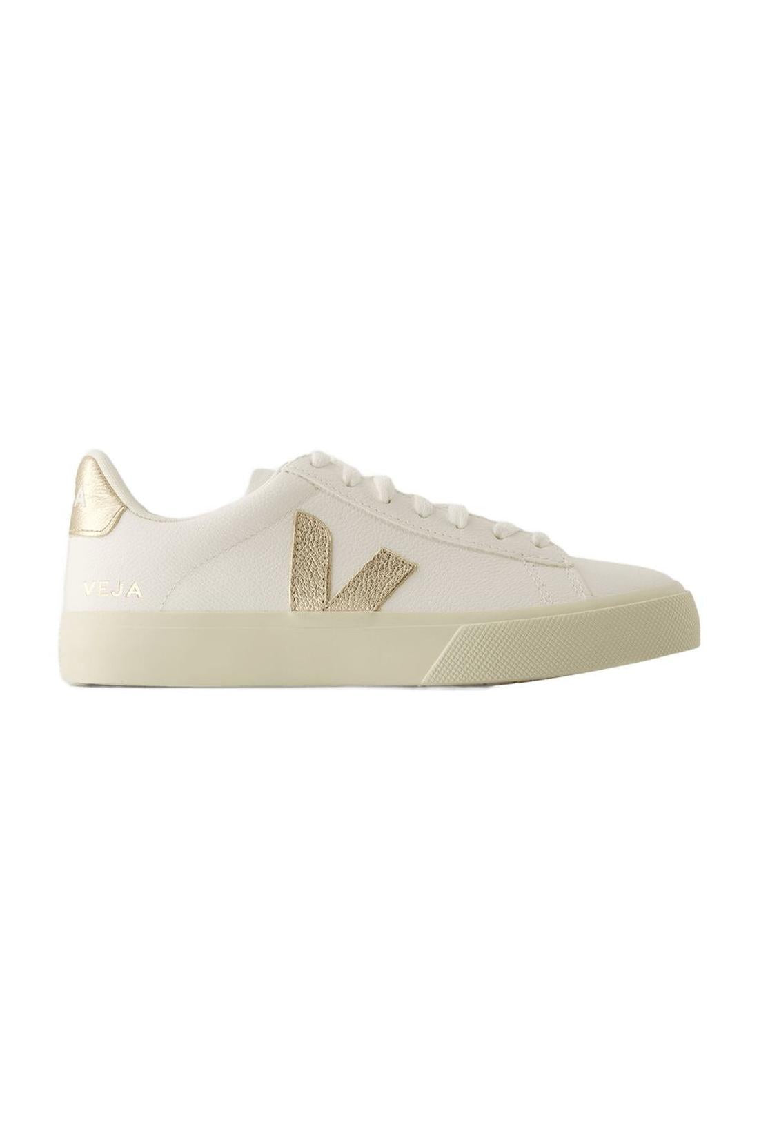 Campo Sneakers - Veja - Leder - Platinum Weiß