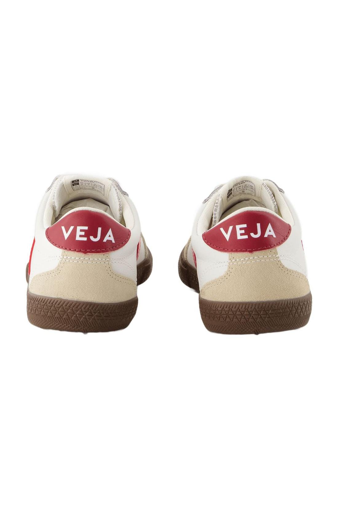 Volleyball Sneakers - Veja - Leder - Weiß