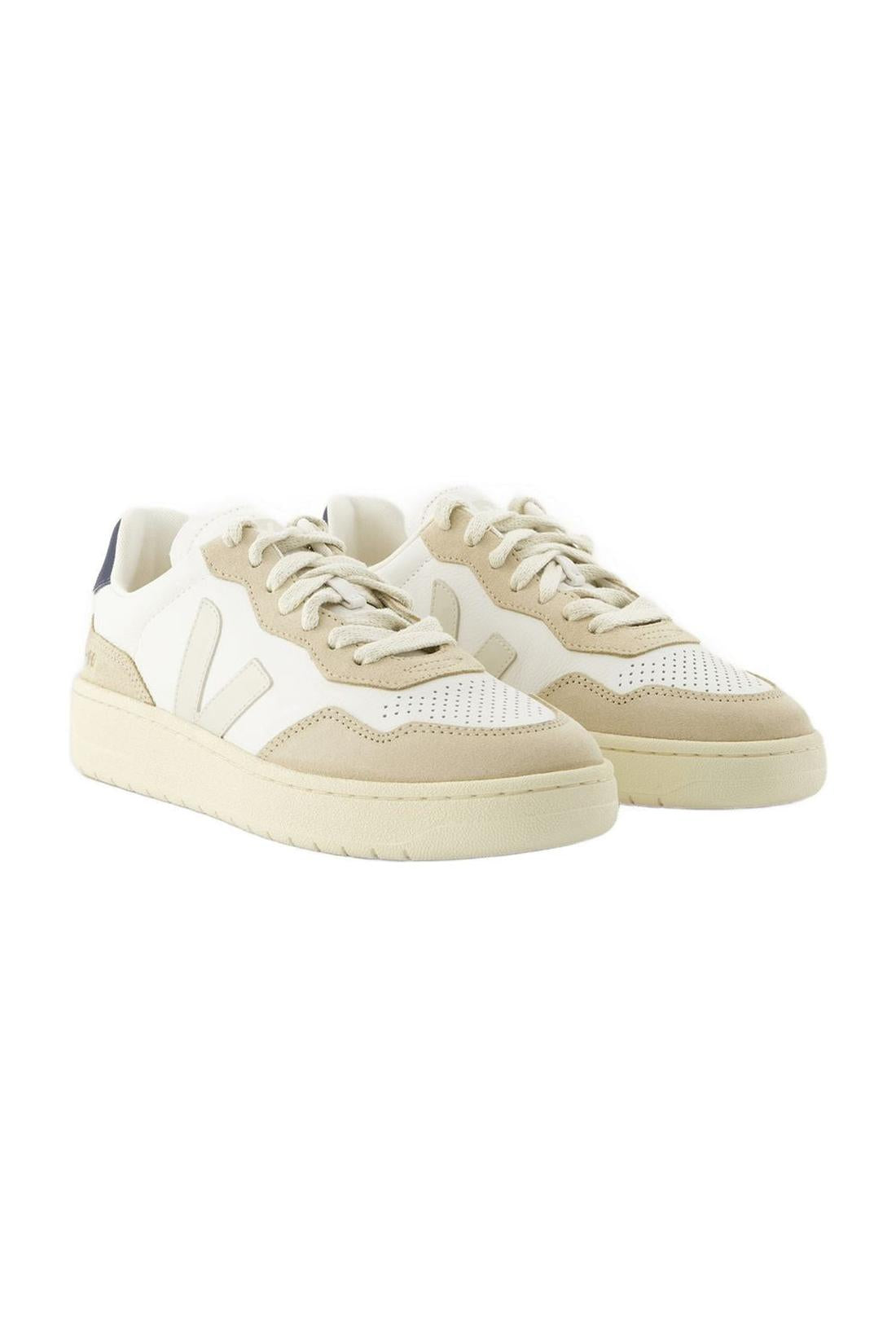 Sneakers V-90 - Veja - leather - stone white