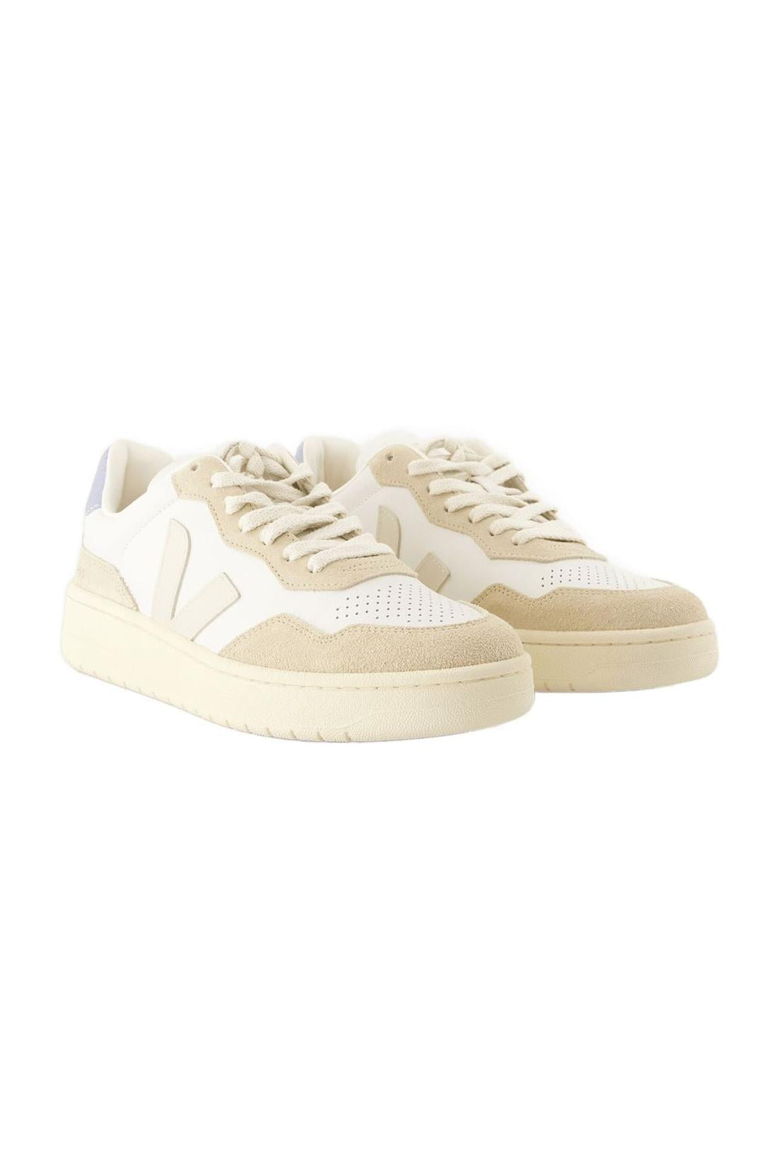 Sneakers V-90 - Veja - Leather - Extra White