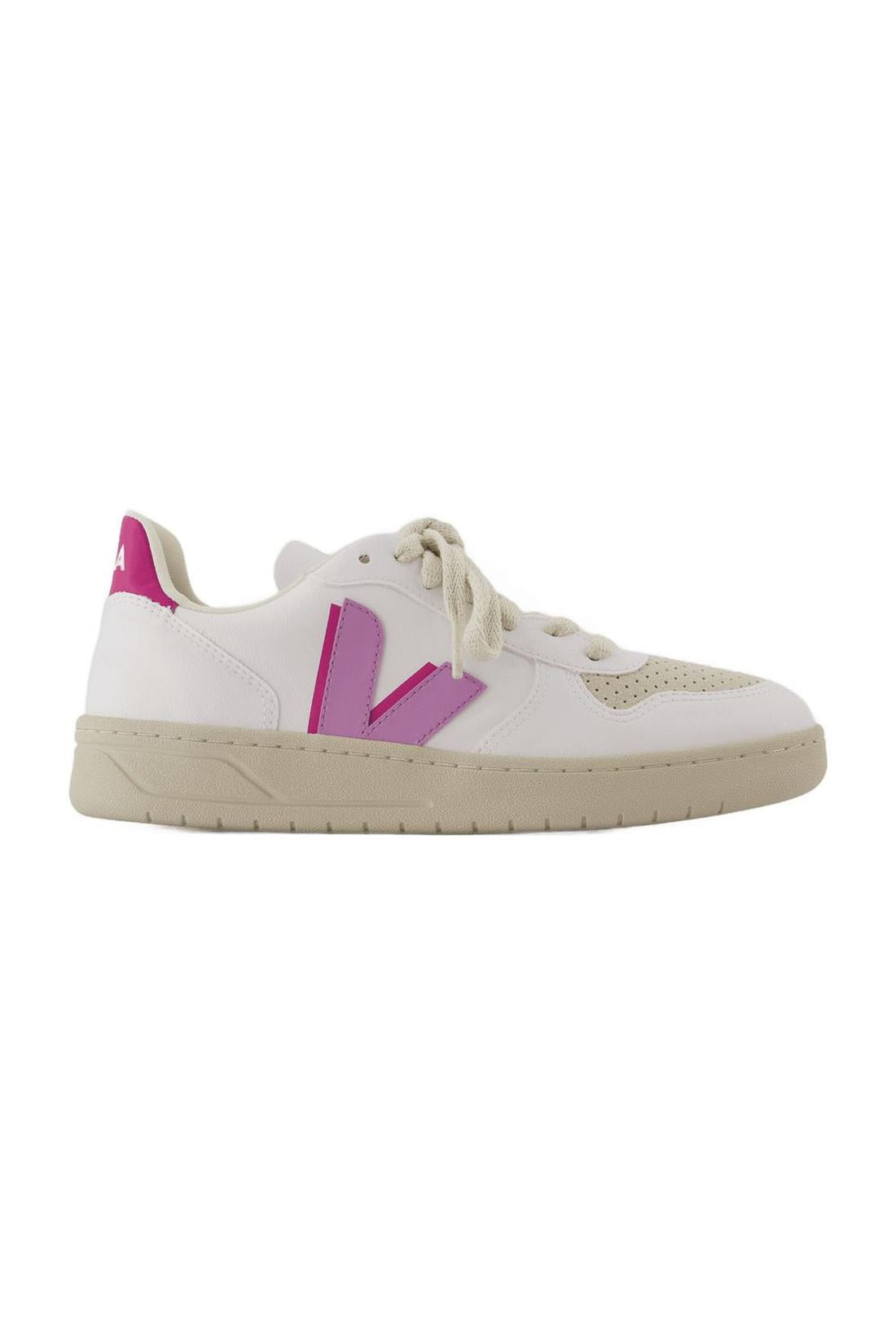 Sneakers V-10 W - Veja - Cotton - White