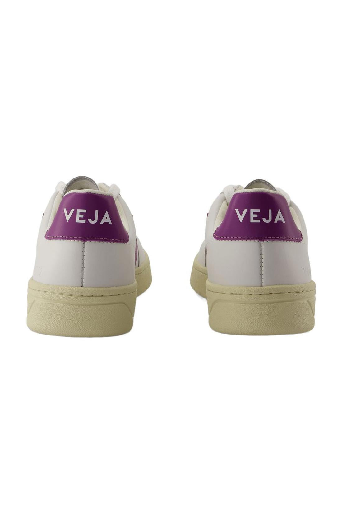 Sneakers V-12 - Veja - Leather - White Cosmos
