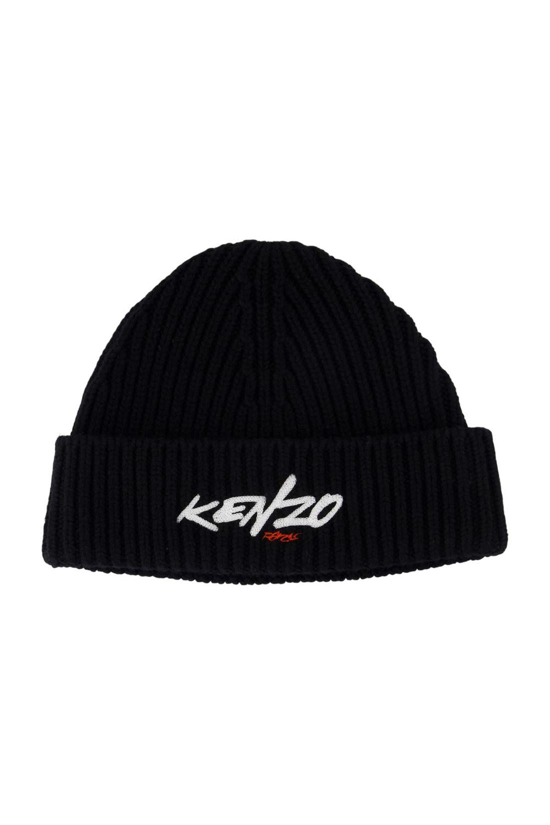 Kenzo-Mütze - Kenzo - Nylon - Schwarz-Outdoor-Black-Deal-Outlet-by-ARCHIVIST