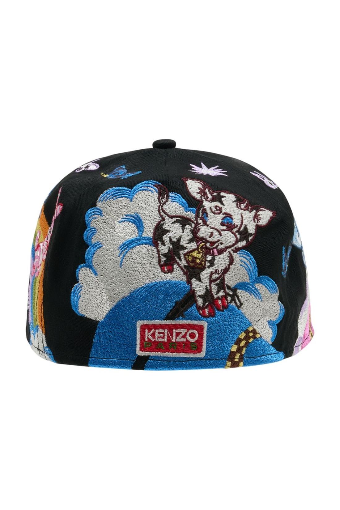 X New Era Cap - Kenzo - Synthetik - Schwarz-Outdoor-Kenzo-OUTLET-ARCHIVIST-ARCHIVE-SALE