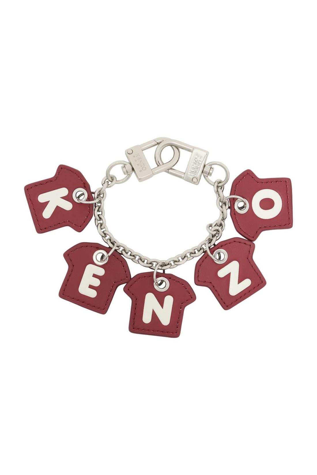 Schlüsselanhänger Charms - Kenzo - Leder - Multi