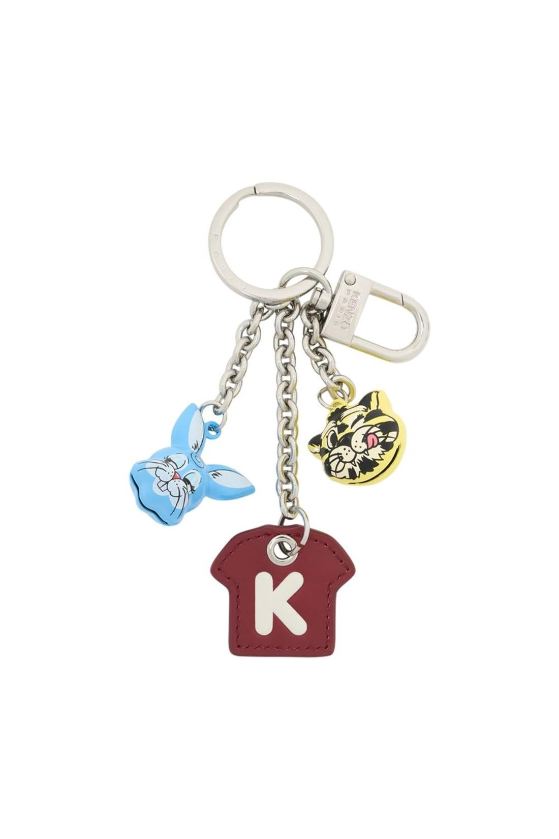 Schlüsselanhänger Charm - Kenzo - Leder - Multi