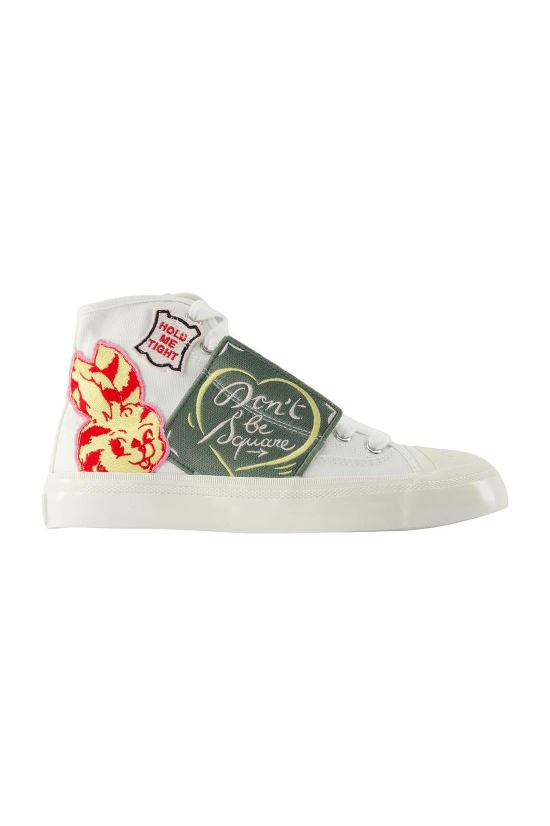 Sneakers Hoshi High Top Vulcanized - Kenzo - Baumwolle - Multi-Sneaker-Kenzo-EU36-multicolor-ARCHIVIST