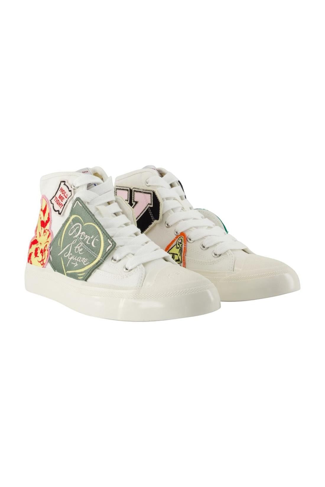 Sneakers Hoshi High Top Vulcanized - Kenzo - Baumwolle - Multi-Sneaker-Kenzo-ARCHIVIST