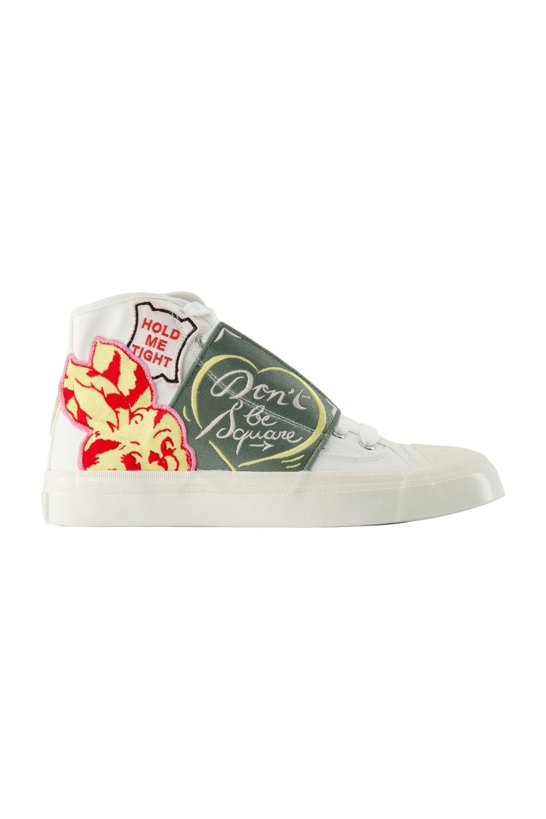 Sneakers Hoshi High Top Vulcanized - Kenzo - Baumwolle - Multi-Sneaker-Kenzo-EU40-multicolor-ARCHIVIST