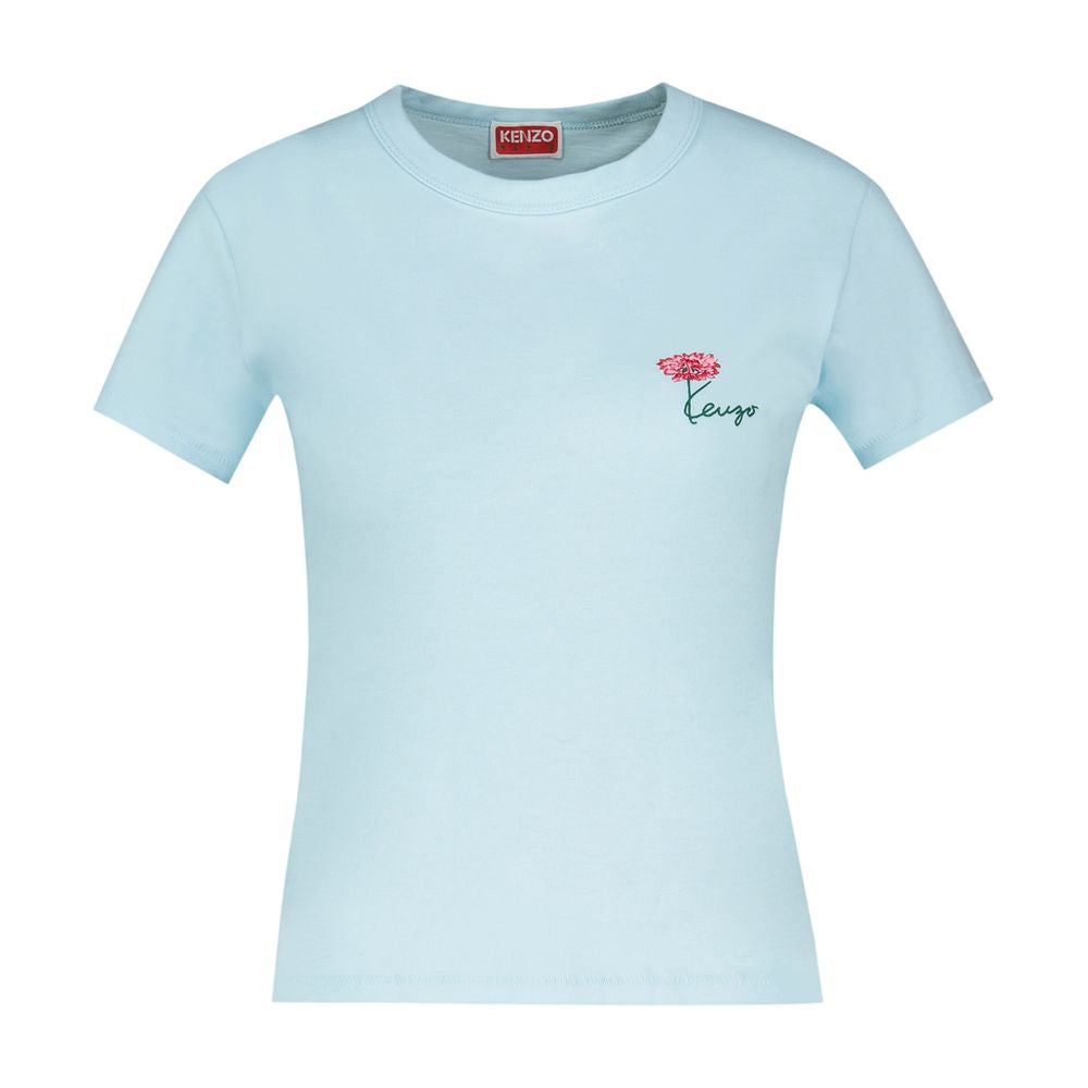 T-Shirt Gots Tulip – Kenzo – Baumwolle – Blau