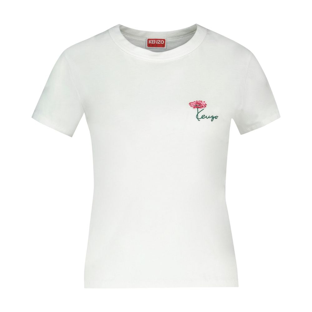 T-Shirt Gots Tulip – Kenzo – Baumwolle – Weiß