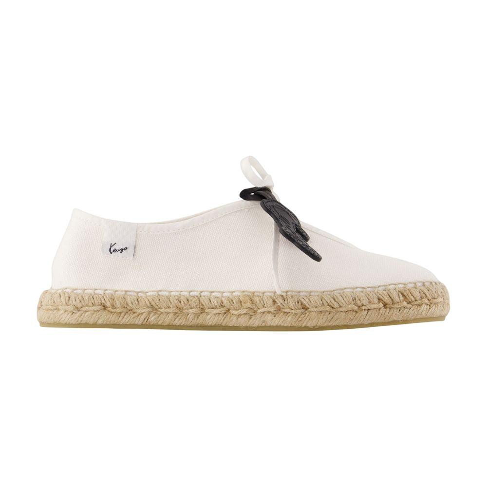 Espadrilles – Kenzo – Baumwolle – Weiß