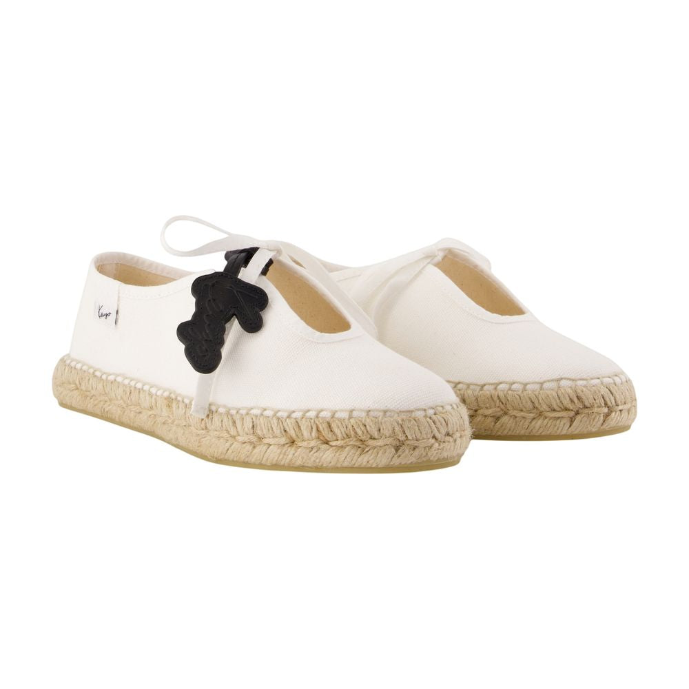 Espadrilles – Kenzo – Baumwolle – Weiß