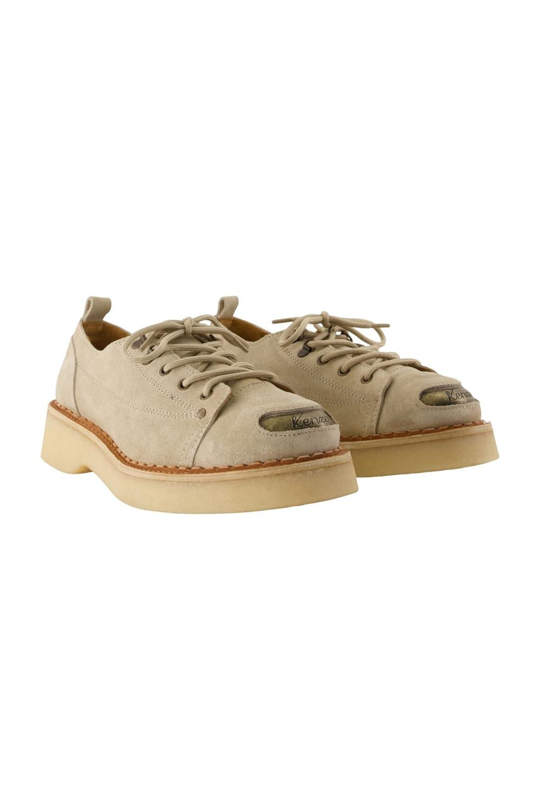 Smile-Derbys – Kenzo – Leder – Beige