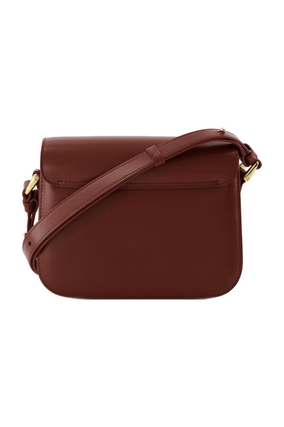 A.P.C.-Grace Small Hobo Bag - A.P.C. - Hazelnut - Leather-Taschen-Black-Deal-Outlet-by-ARCHIVIST