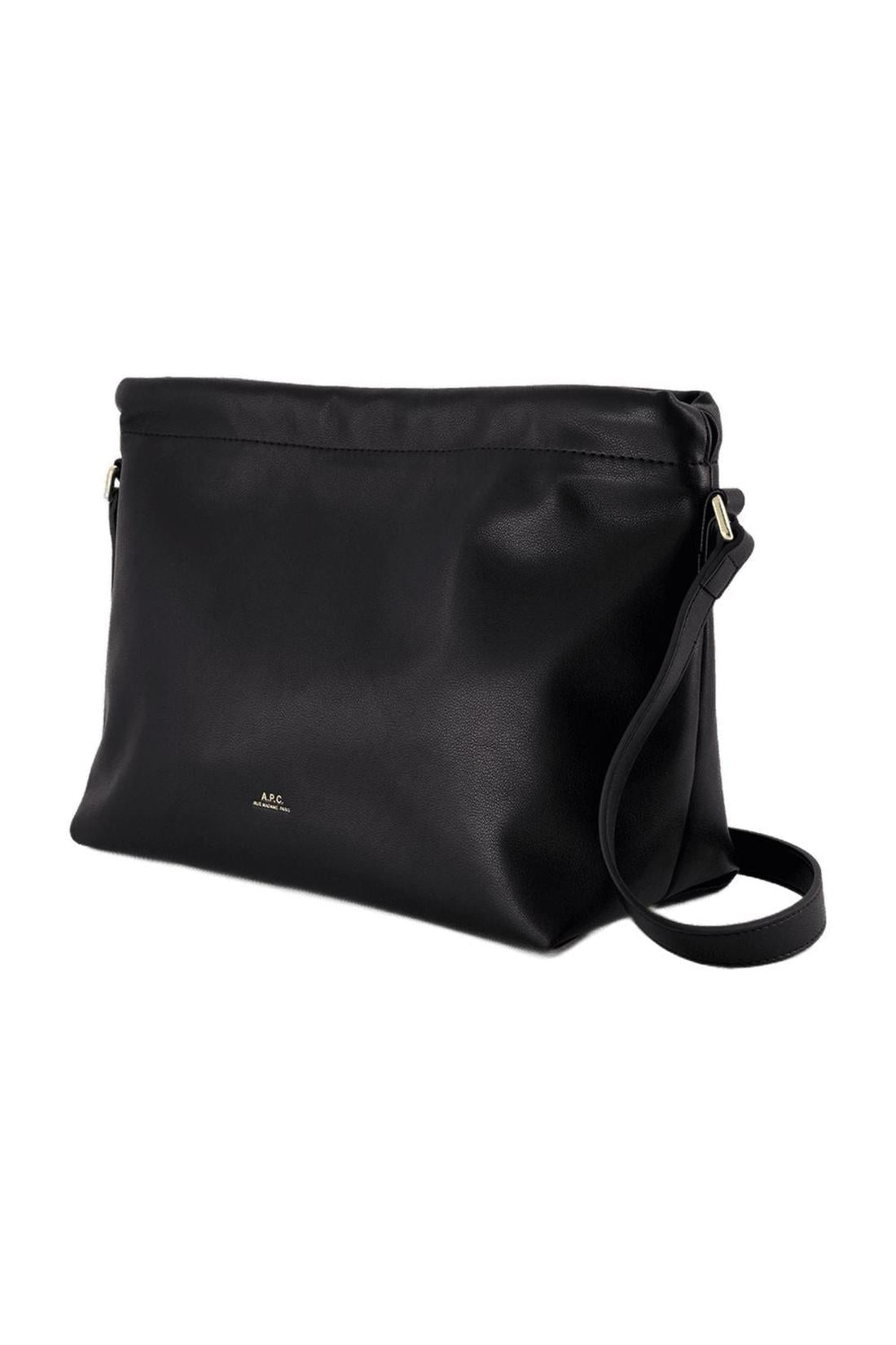A.P.C.-Ninon Tasche - A.P.C - Synthetik - Schwarz-Taschen-Black-Deal-Outlet-by-ARCHIVIST