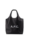 A.P.C.-Tote Ninon - A.P.C. - Kunstleder - Schwarz-Taschen-Black-Deal-Outlet-by-ARCHIVIST