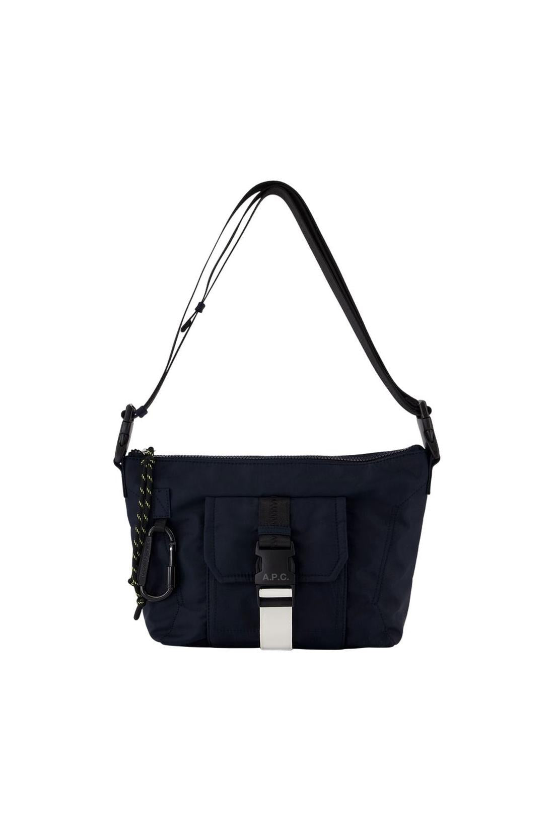 A.P.C.-Trek Schultertasche - A.P.C. - Nylon - Blau-Taschen-Black-Deal-Outlet-by-ARCHIVIST