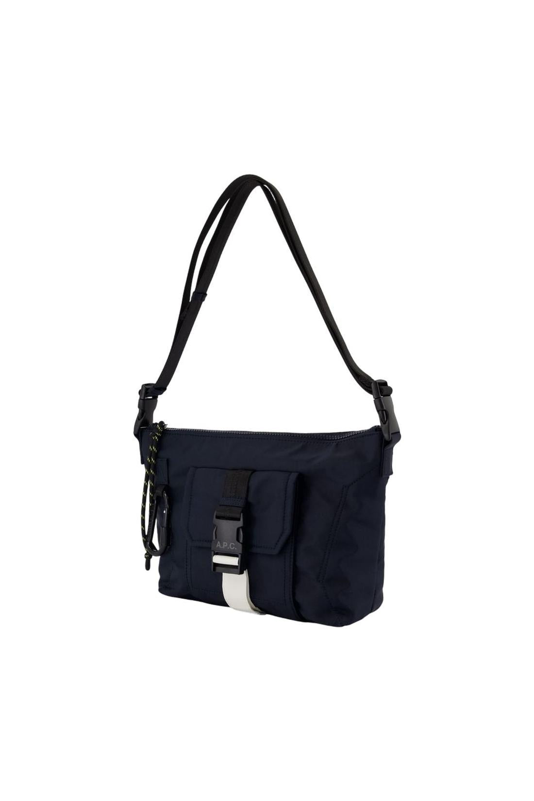 A.P.C.-Trek Schultertasche - A.P.C. - Nylon - Blau-Taschen-Black-Deal-Outlet-by-ARCHIVIST
