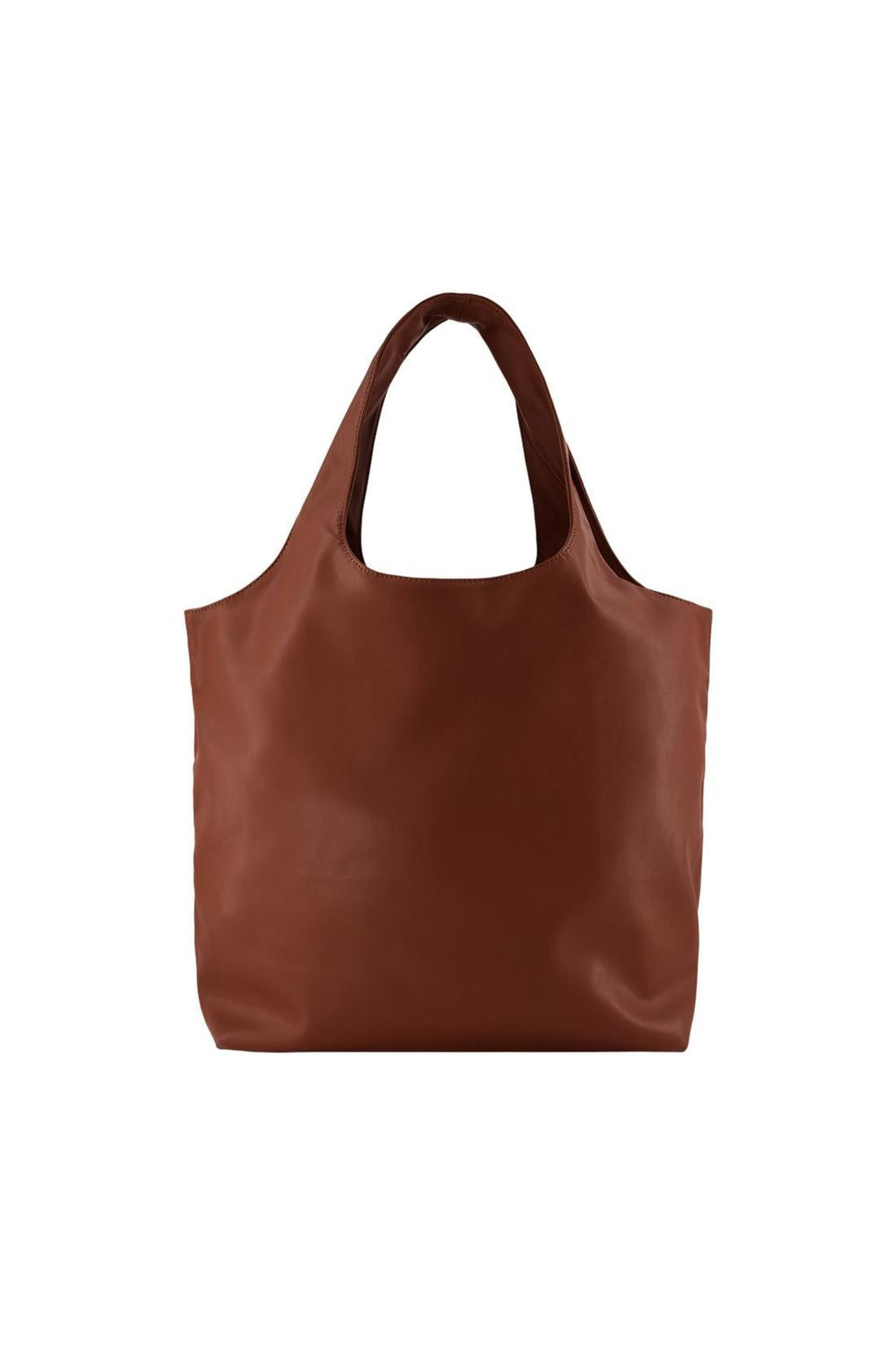 A.P.C.-Tote Bag Ninon - A.P.C - Synthetik - Braun-Taschen-Black-Deal-Outlet-by-ARCHIVIST