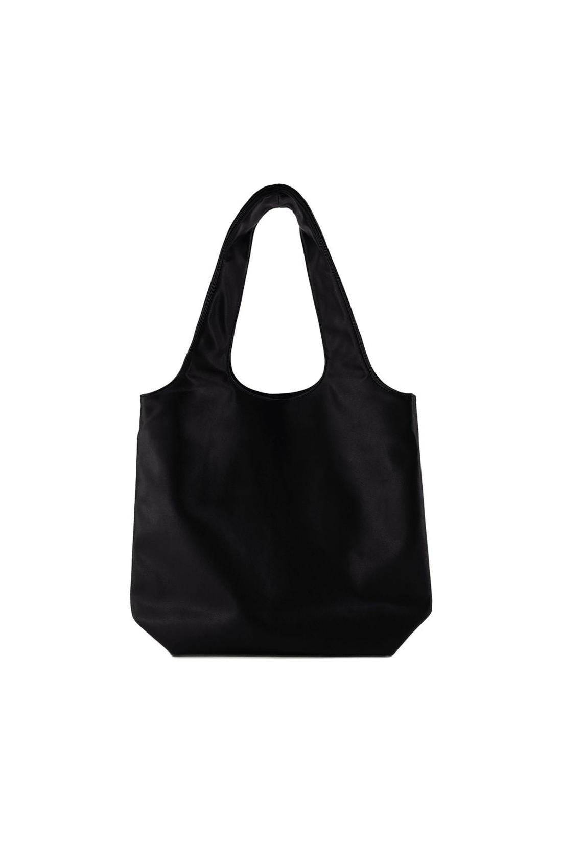 A.P.C.-Tote Ninon Small - A.P.C. - Kunstleder - Schwarz-Taschen-Black-Deal-Outlet-by-ARCHIVIST