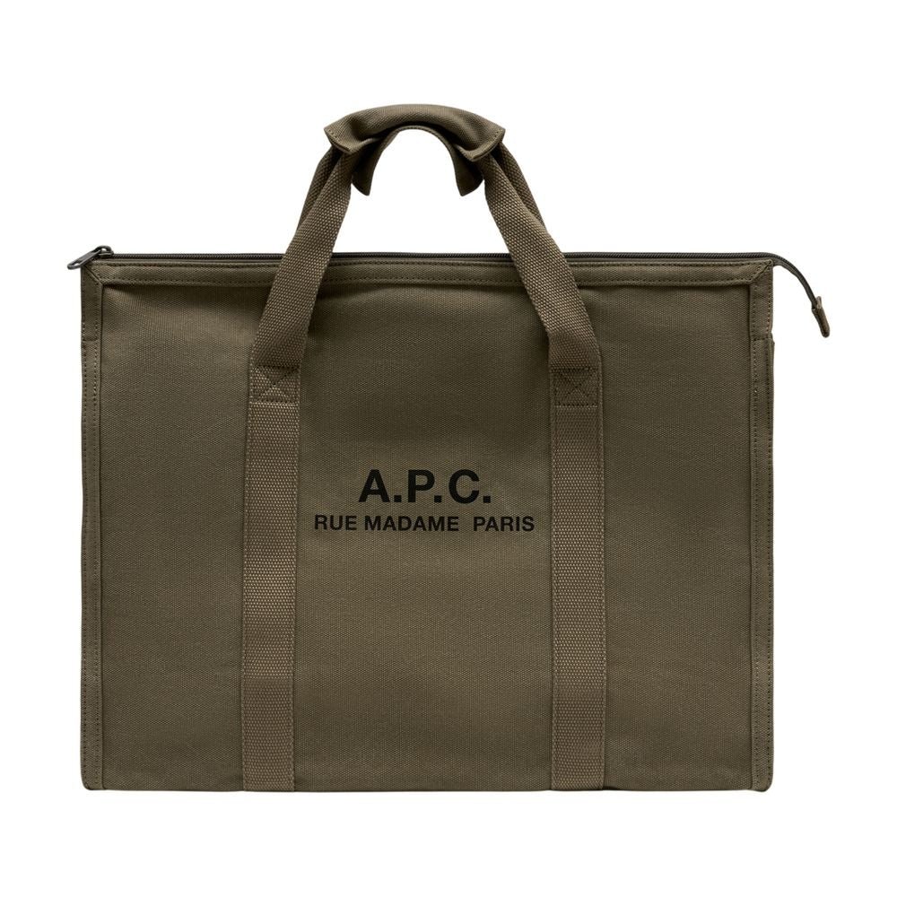 Reisetasche „Gym Recuperation“ – A.P.C. – Baumwolle – Khaki