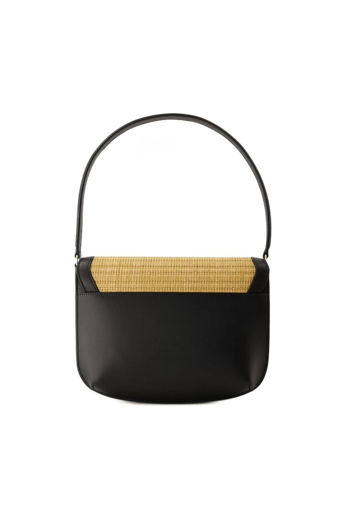 Sarah Shoulder Bag - APC - Leather - Black