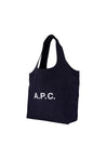 A.P.C.-Einkaufstasche Ninon - A.P.C. - Baumwolle - Blau-Taschen-Black-Deal-Outlet-by-ARCHIVIST