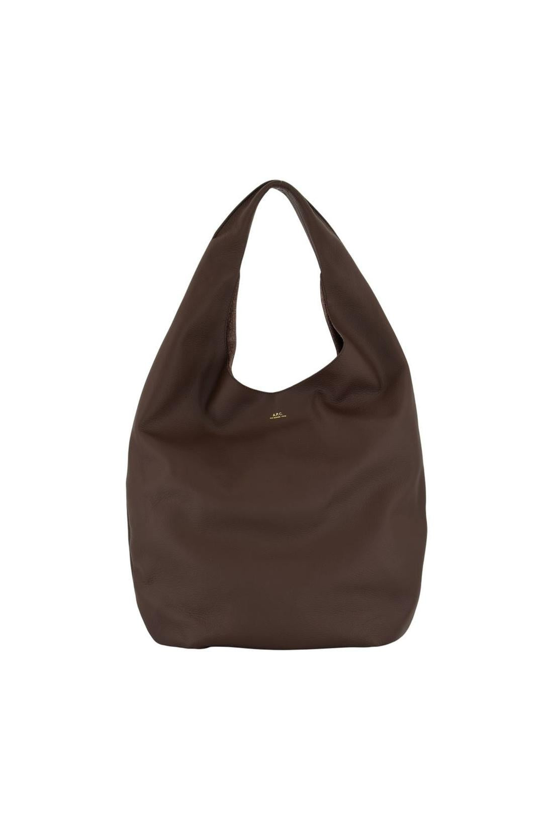 A.P.C.-Cabas Le Neige - A.P.C. - Leder - Braun-Taschen-Black-Deal-Outlet-by-ARCHIVIST