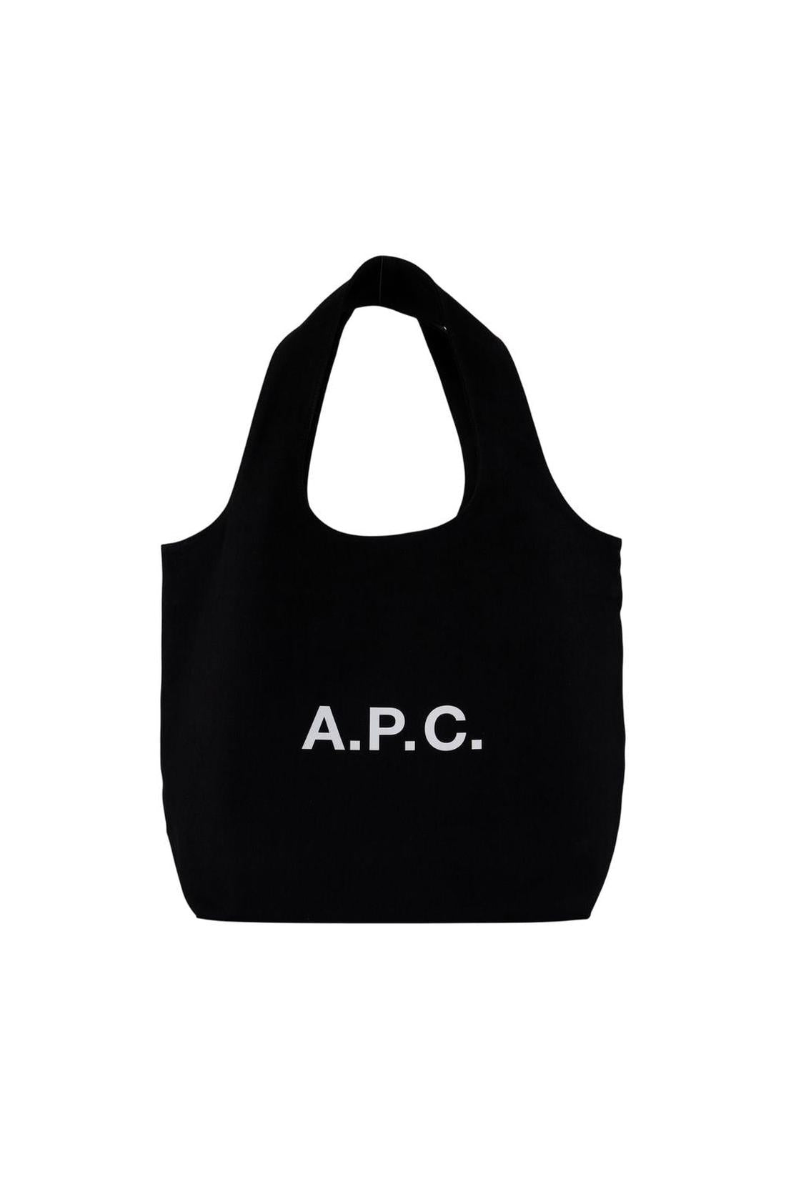 A.P.C.-Cabas Ninon - A.P.C. - Synthetik - Schwarz-Taschen-Black-Deal-Outlet-by-ARCHIVIST