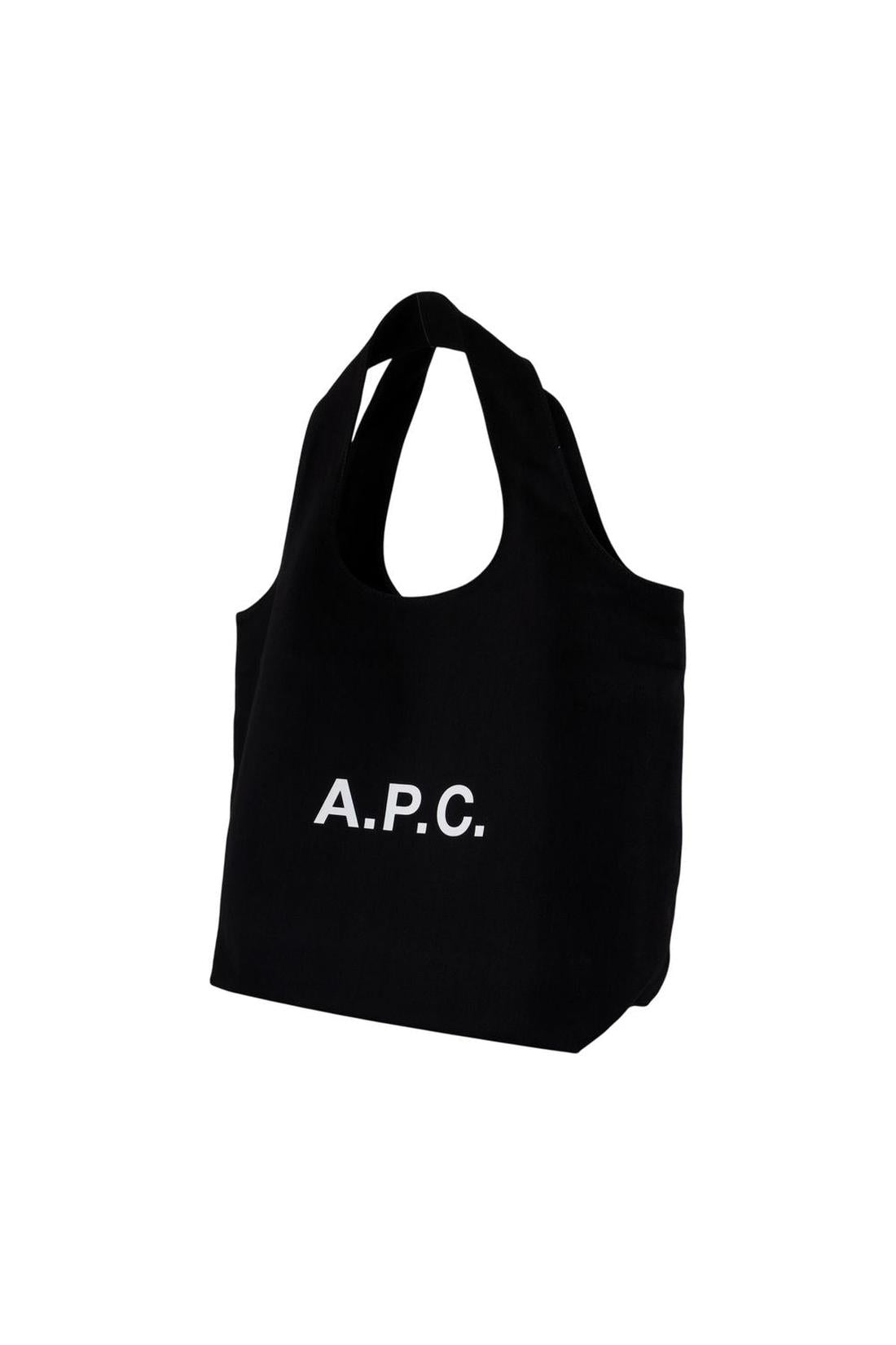 A.P.C.-Cabas Ninon - A.P.C. - Synthetik - Schwarz-Taschen-Black-Deal-Outlet-by-ARCHIVIST