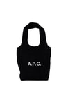 A.P.C.-Cabas Ninon Small - A.P.C. - Synthetik - Schwarz-Taschen-Black-Deal-Outlet-by-ARCHIVIST