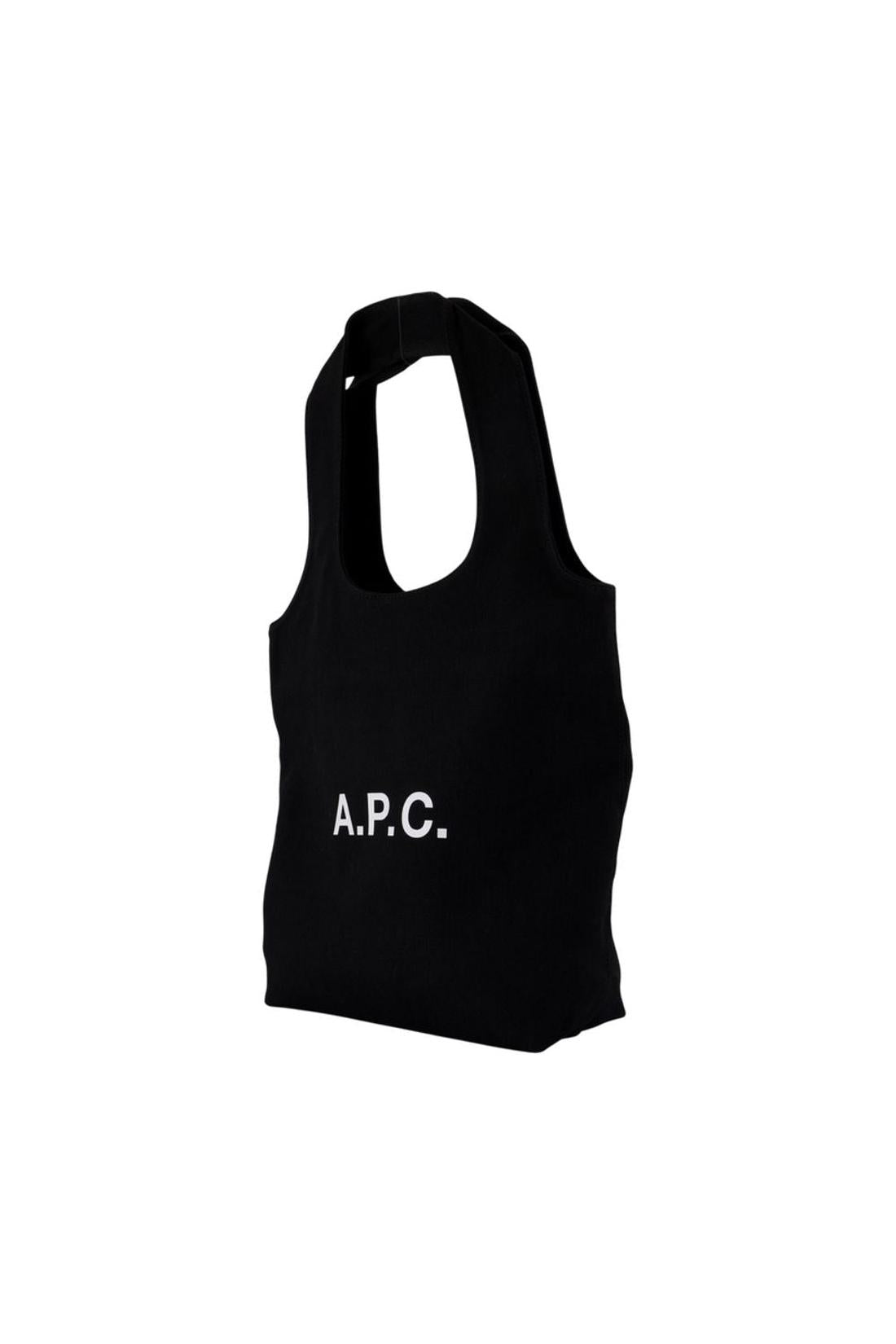 A.P.C.-Cabas Ninon Small - A.P.C. - Synthetik - Schwarz-Taschen-Black-Deal-Outlet-by-ARCHIVIST