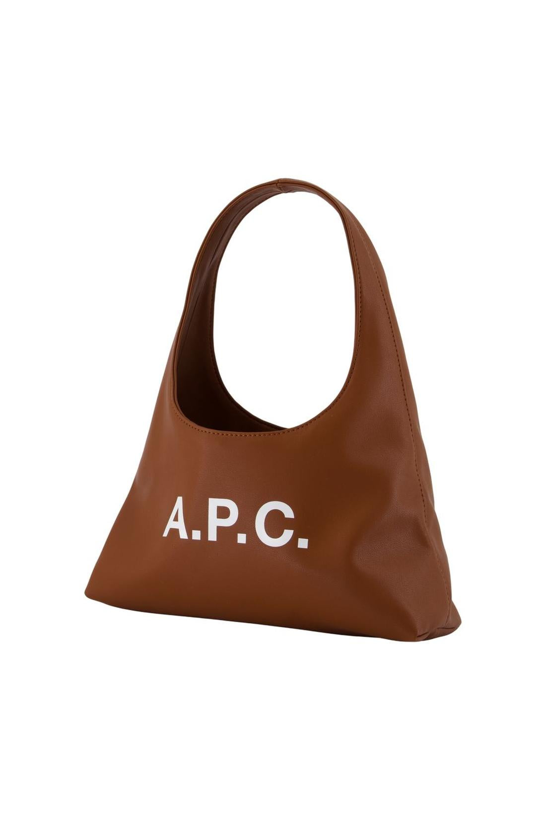 Baby Ninon Schultertasche - A.P.C. - Synthetik - Braun-Taschen-A.P.C.-ARCHIVIST