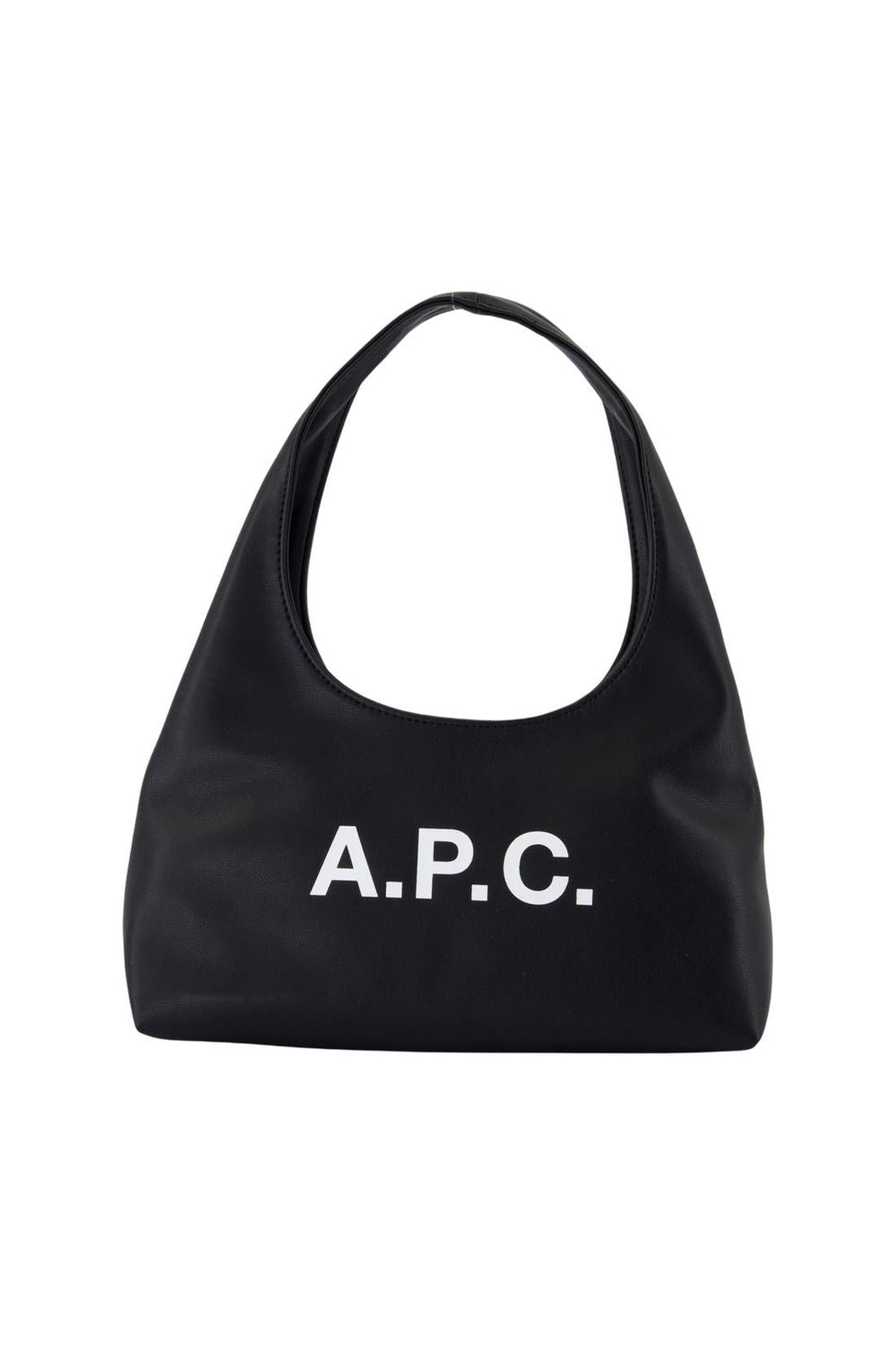 A.P.C.-Baby Ninon Schultertasche - A.P.C. - Synthetik - Schwarz-Taschen-Black-Deal-Outlet-by-ARCHIVIST