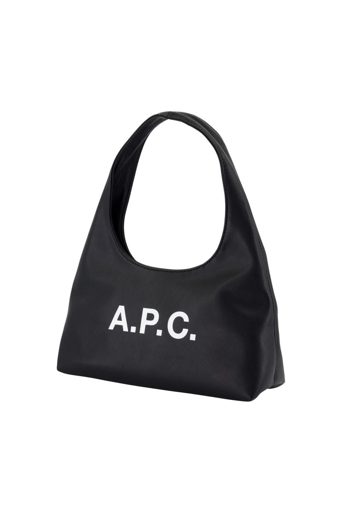 A.P.C.-Baby Ninon Schultertasche - A.P.C. - Synthetik - Schwarz-Taschen-Black-Deal-Outlet-by-ARCHIVIST