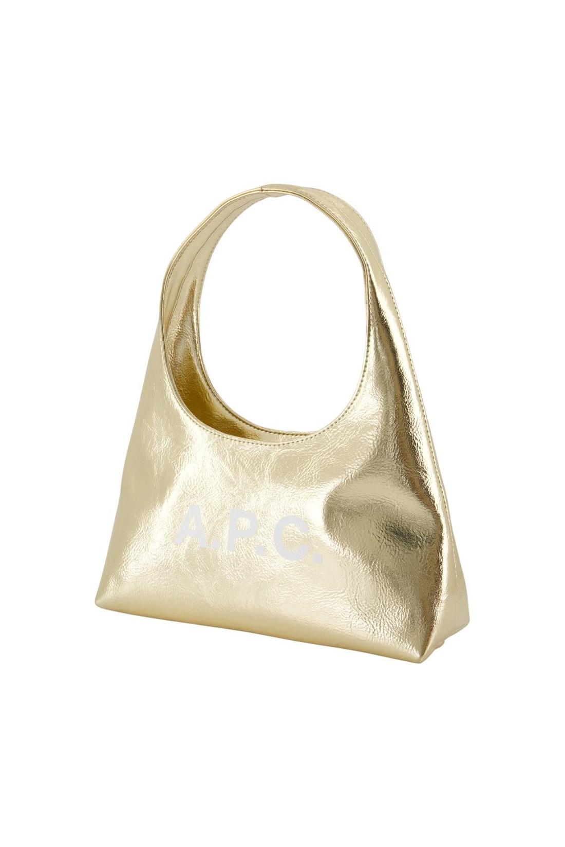 A.P.C.-Baby Ninon Schultertasche - A.P.C. - Synthetik - Gold-Taschen-Black-Deal-Outlet-by-ARCHIVIST