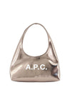 A.P.C.-Baby Ninon Schultertasche - A.P.C. - Synthetik - Metallic-Taschen-Black-Deal-Outlet-by-ARCHIVIST