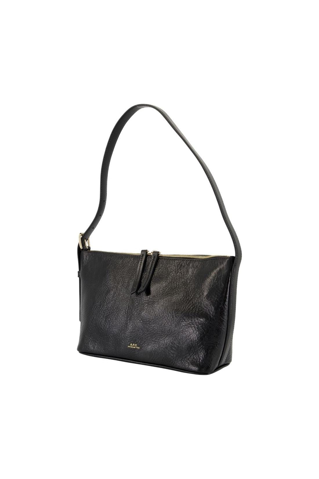 A.P.C.-Schultertasche Vera - A.P.C. - Leder - Schwarz-Taschen-Black-Deal-Outlet-by-ARCHIVIST