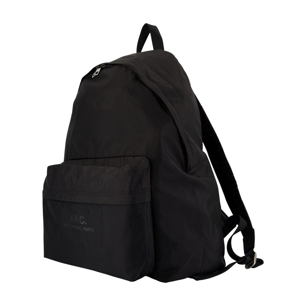 Backstage-Rucksack – A.P.C. – Nylon – Schwarz